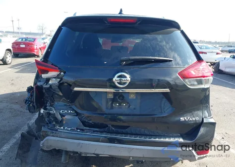 2017 Nissan Rogue Sv z USA, uszkodzony, nr VIN KNMAT2MV2HP572980